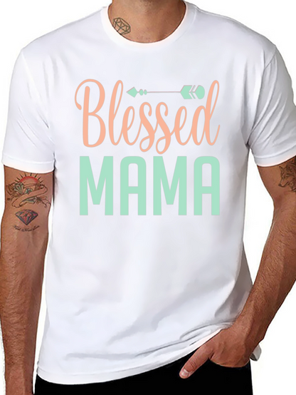 Camiseta Negra Blessed Mama