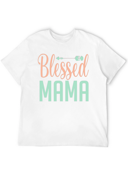 Camiseta Negra Blessed Mama