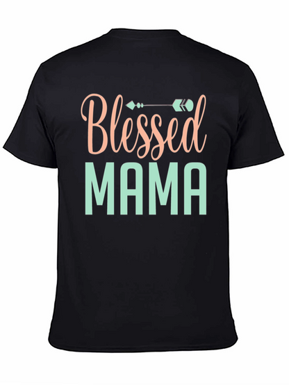 Camiseta Negra Blessed Mama