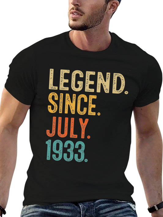 Camiseta Legend Since July 1933