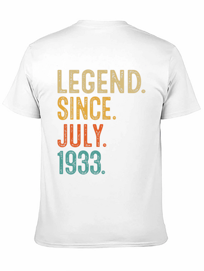 Camiseta Legend Since July 1933