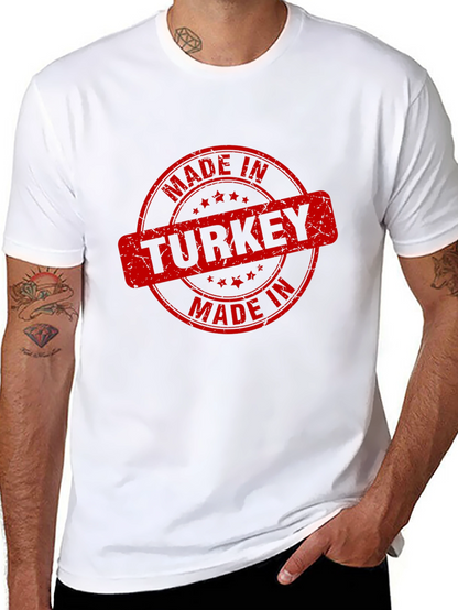 Camiseta Negra Made in Turkey