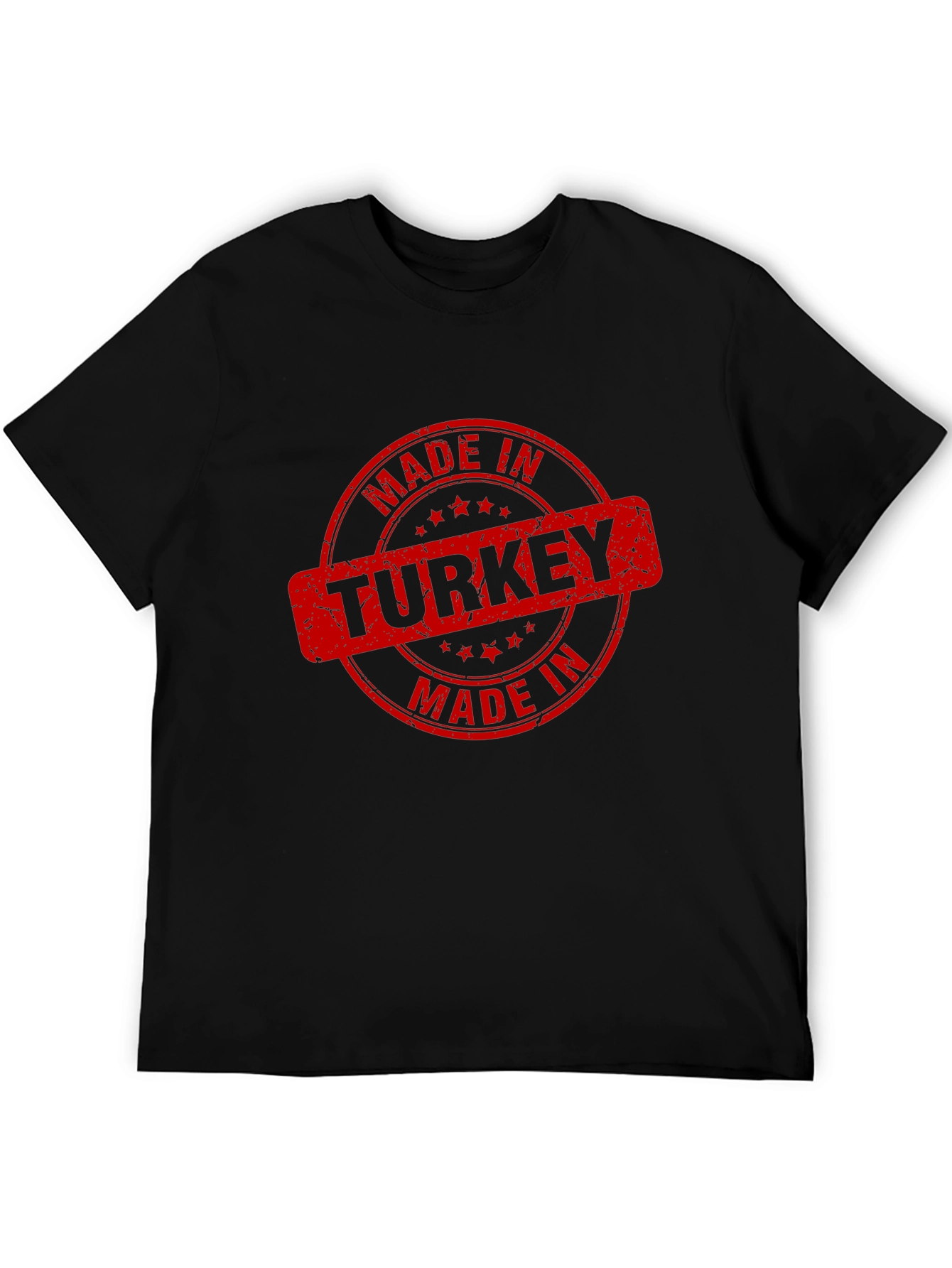 Camiseta Negra Made in Turkey