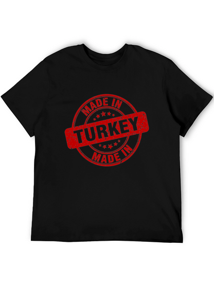 Camiseta Negra Made in Turkey