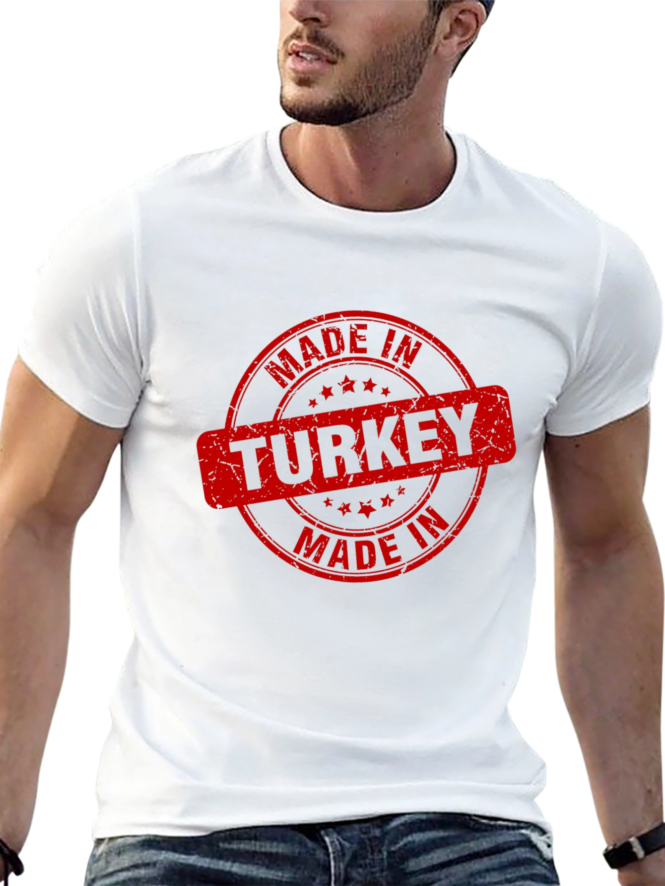 Camiseta Negra Made in Turkey