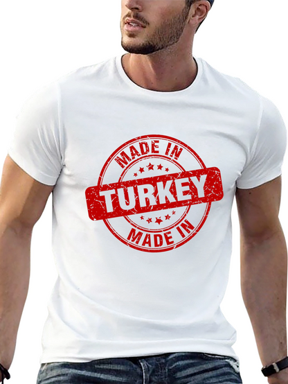 Camiseta Negra Made in Turkey