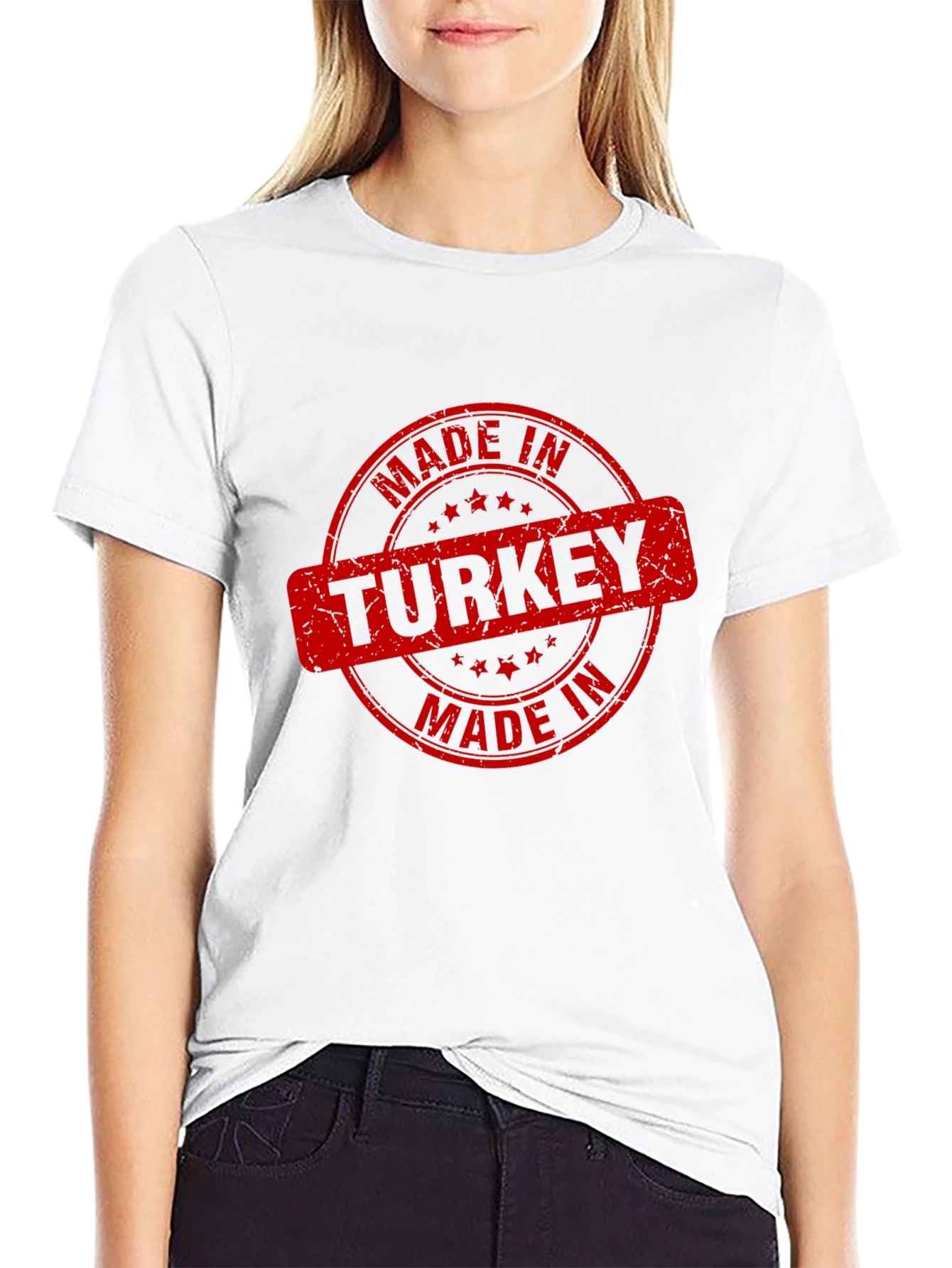Camiseta Negra Made in Turkey