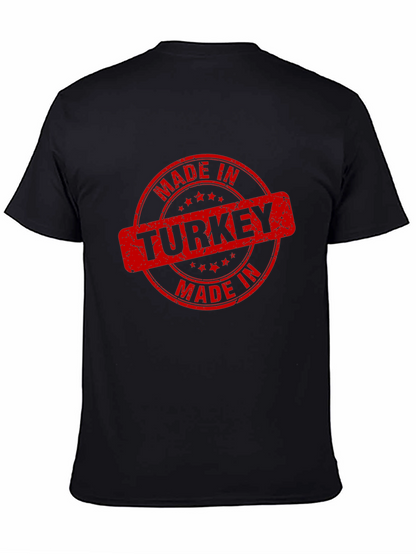 Camiseta Negra Made in Turkey