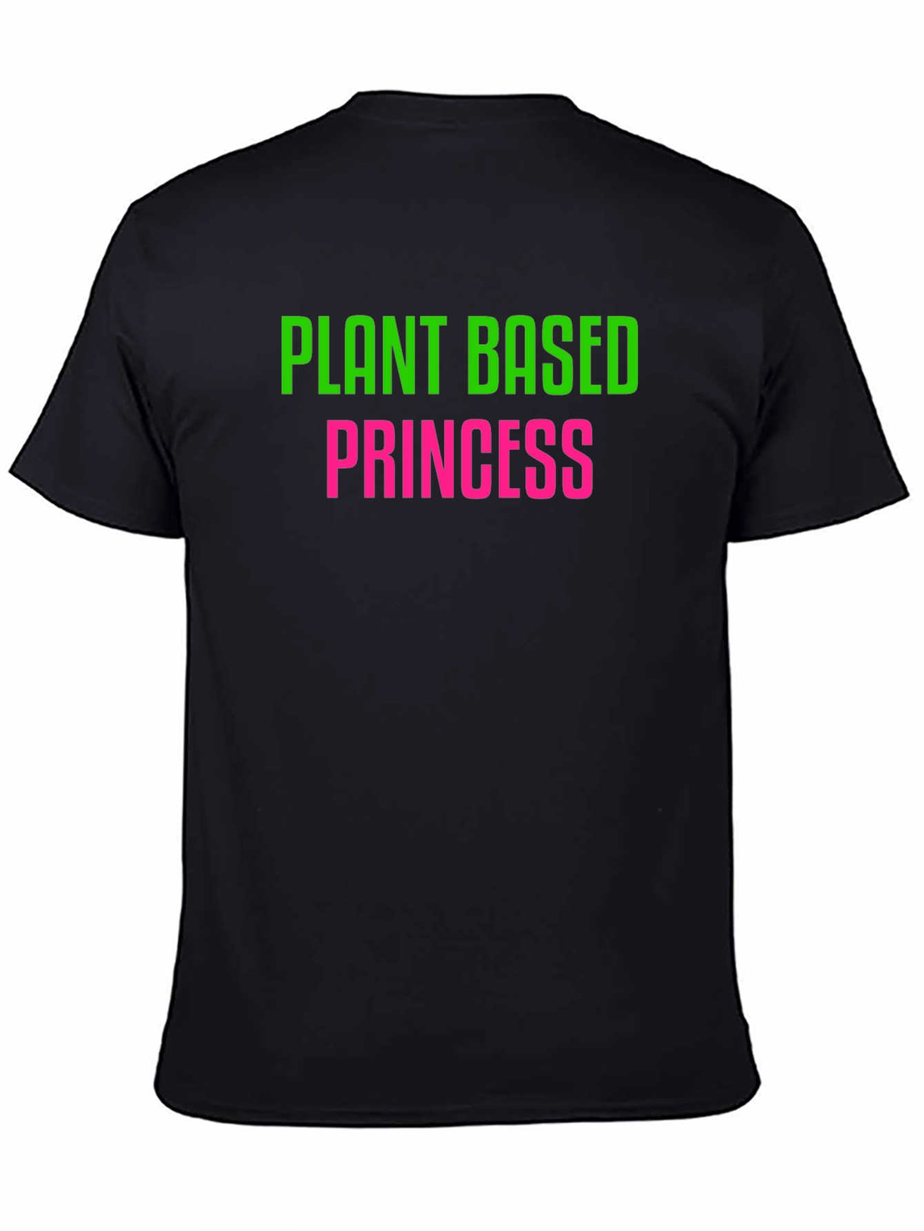 Camiseta Plant Based Princess Negra