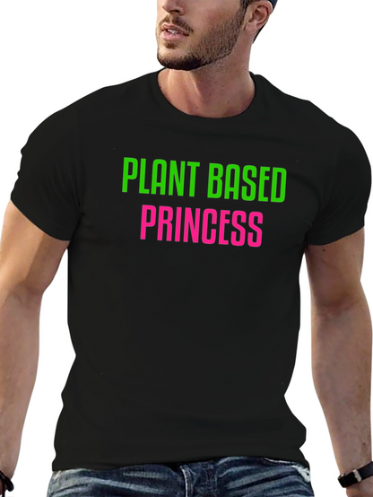 Camiseta Plant Based Princess Negra