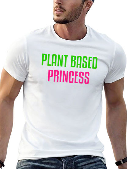Camiseta Plant Based Princess Negra