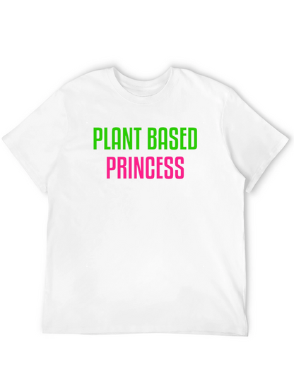 Camiseta Plant Based Princess Negra