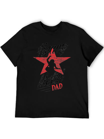 Camiseta Negra Heavy Metal Dad