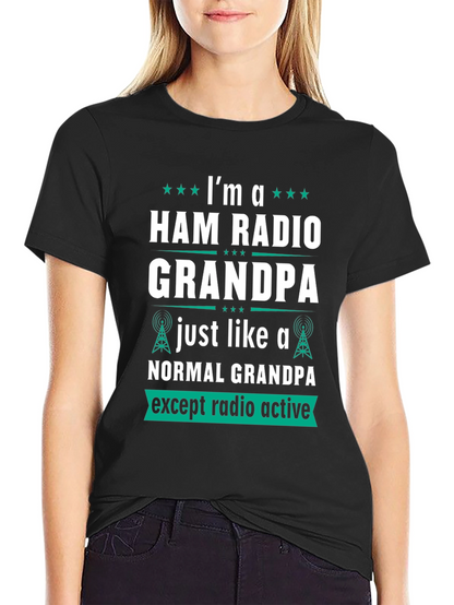 Camiseta Hombre Radio Ham Grandpa - Radio Activo