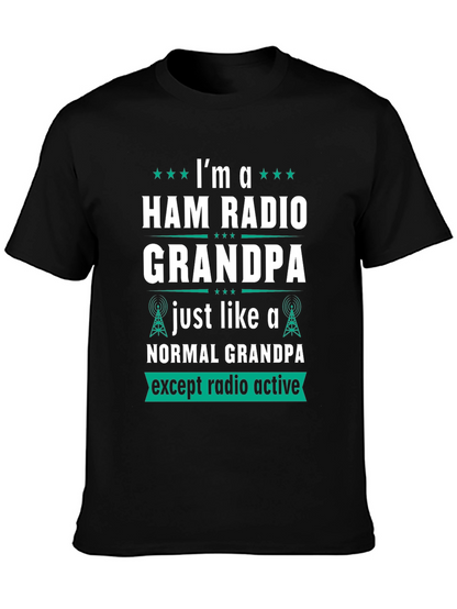 Camiseta Hombre Radio Ham Grandpa - Radio Activo