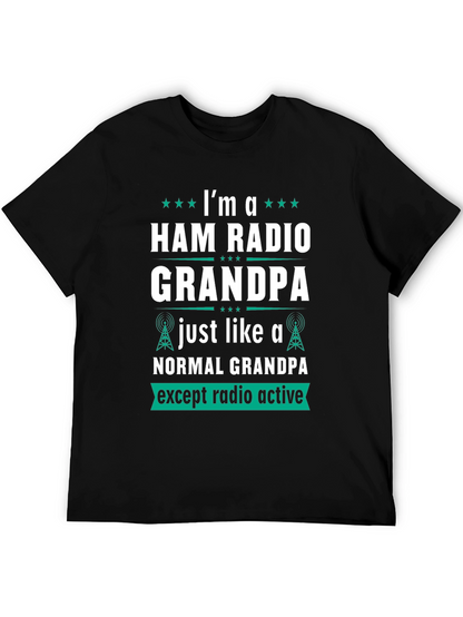 Camiseta Hombre Radio Ham Grandpa - Radio Activo