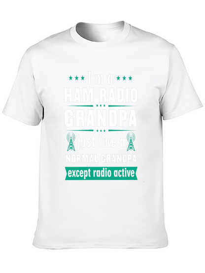 Camiseta Hombre Radio Ham Grandpa - Radio Activo