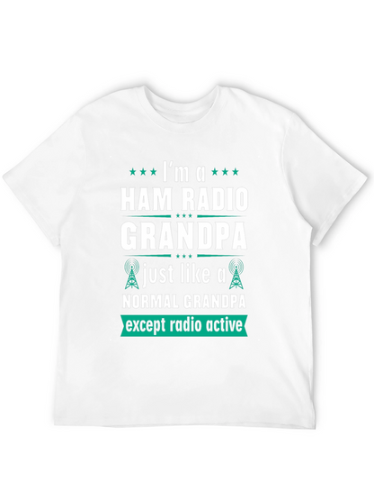 Camiseta Hombre Radio Ham Grandpa - Radio Activo