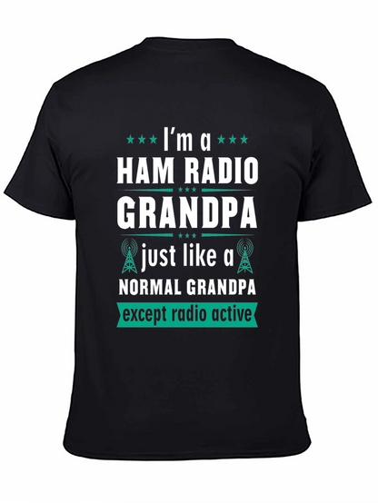 Camiseta Hombre Radio Ham Grandpa - Radio Activo