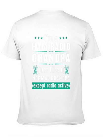 Camiseta Hombre Radio Ham Grandpa - Radio Activo