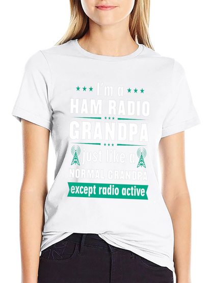 Camiseta Hombre Radio Ham Grandpa - Radio Activo