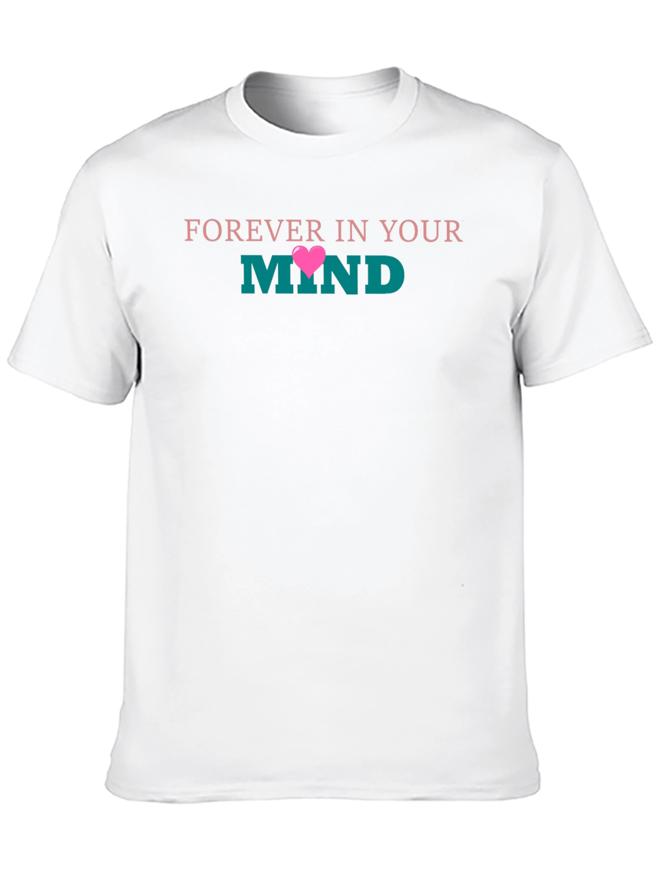 Camiseta Negra con Diseño Forever In Your Mind