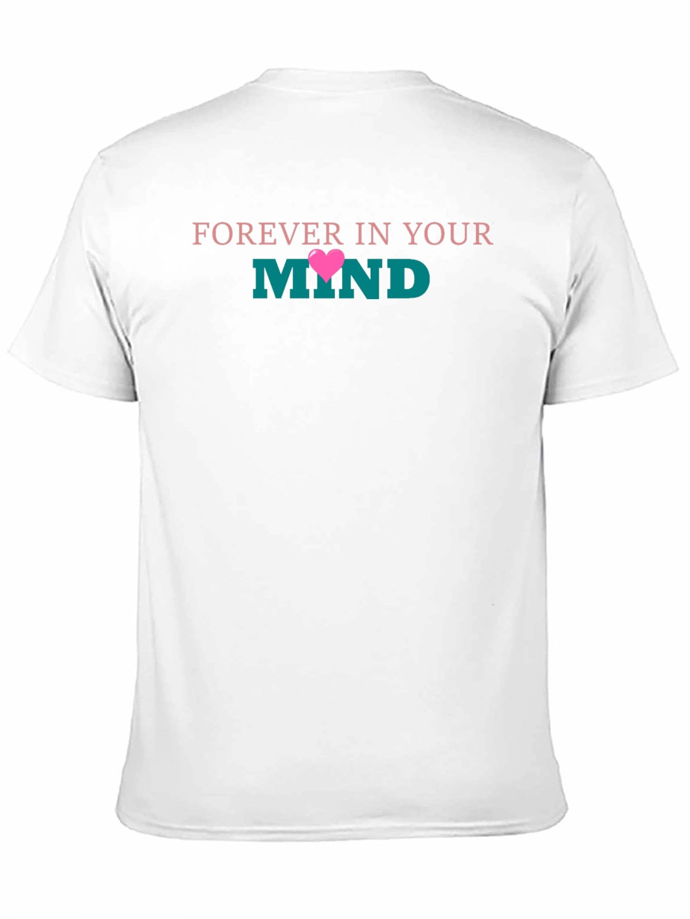 Camiseta Negra con Diseño Forever In Your Mind