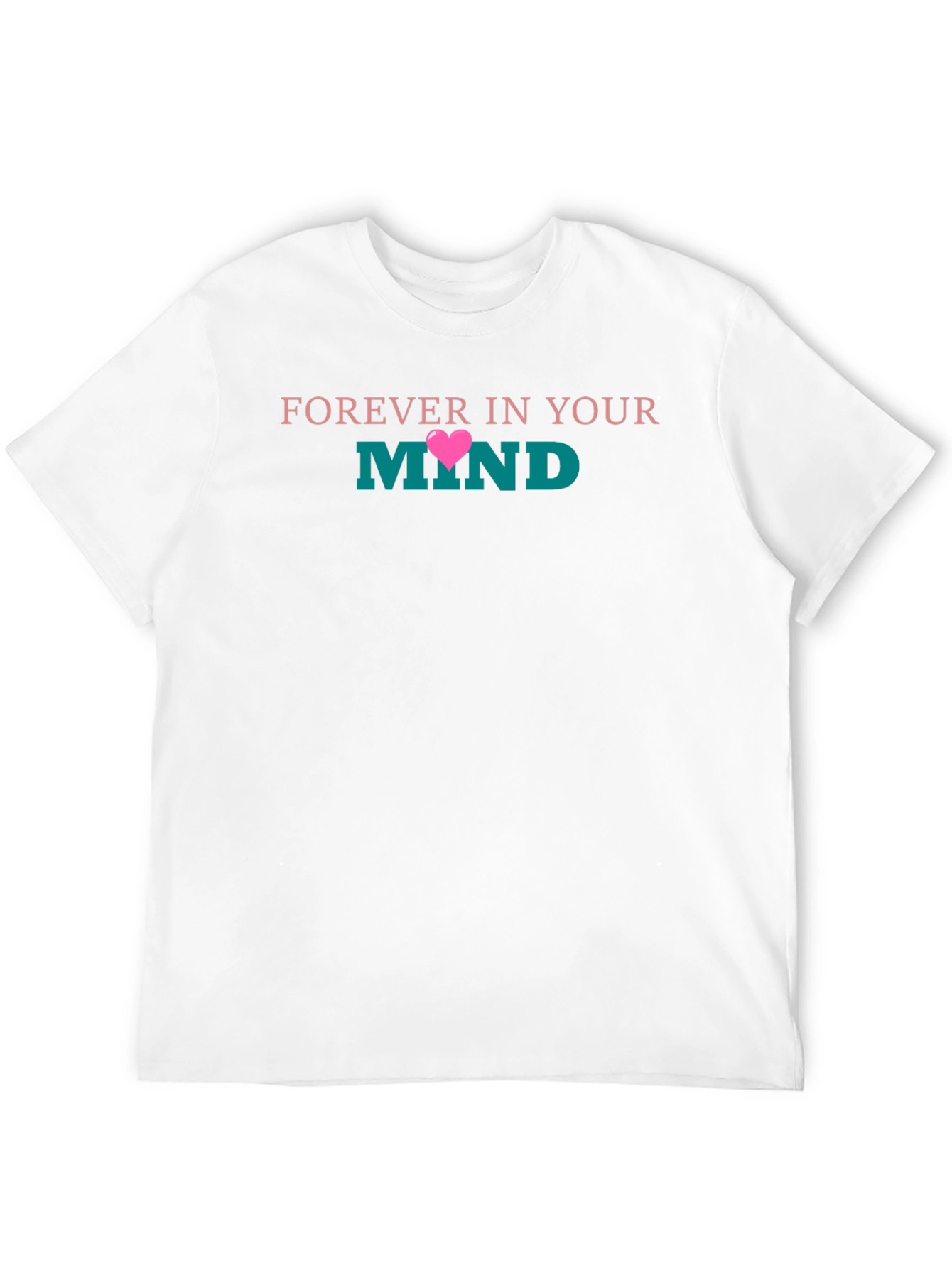 Camiseta Negra con Diseño Forever In Your Mind