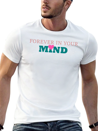 Camiseta Negra con Diseño Forever In Your Mind