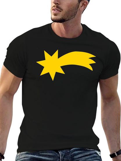 Camiseta Negra Estrella Fugaz