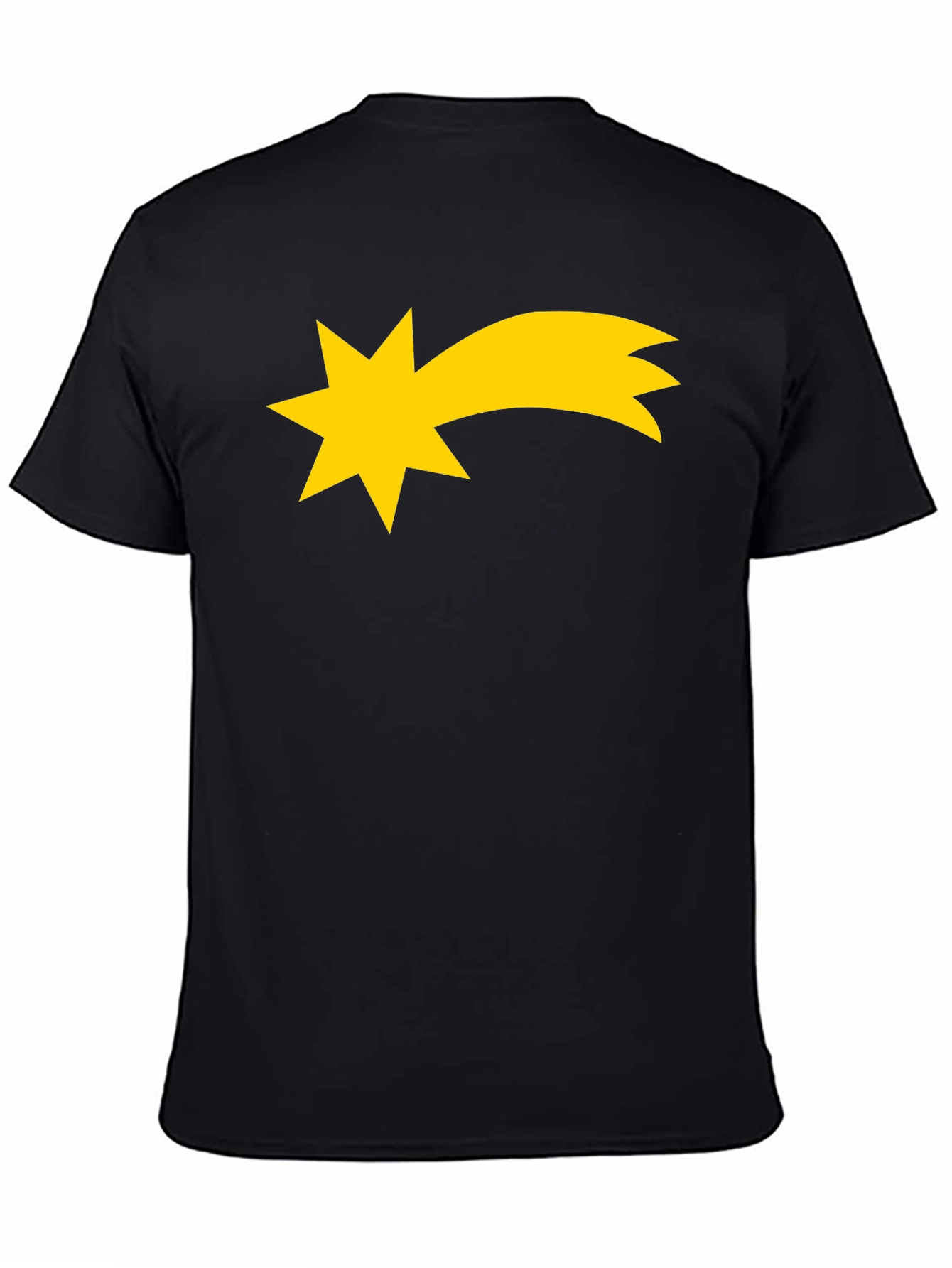 Camiseta Negra Estrella Fugaz