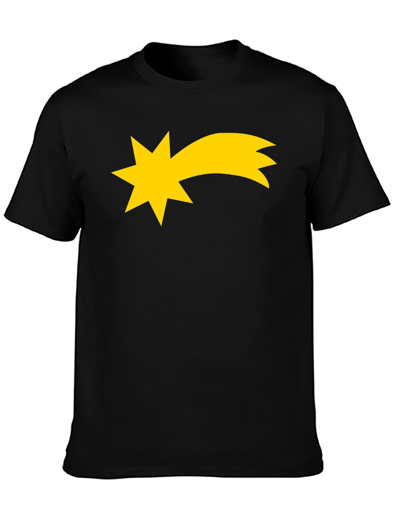 Camiseta Negra Estrella Fugaz