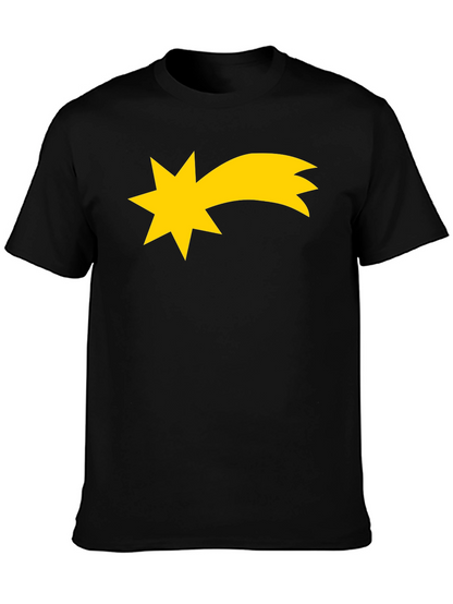 Camiseta Negra Estrella Fugaz