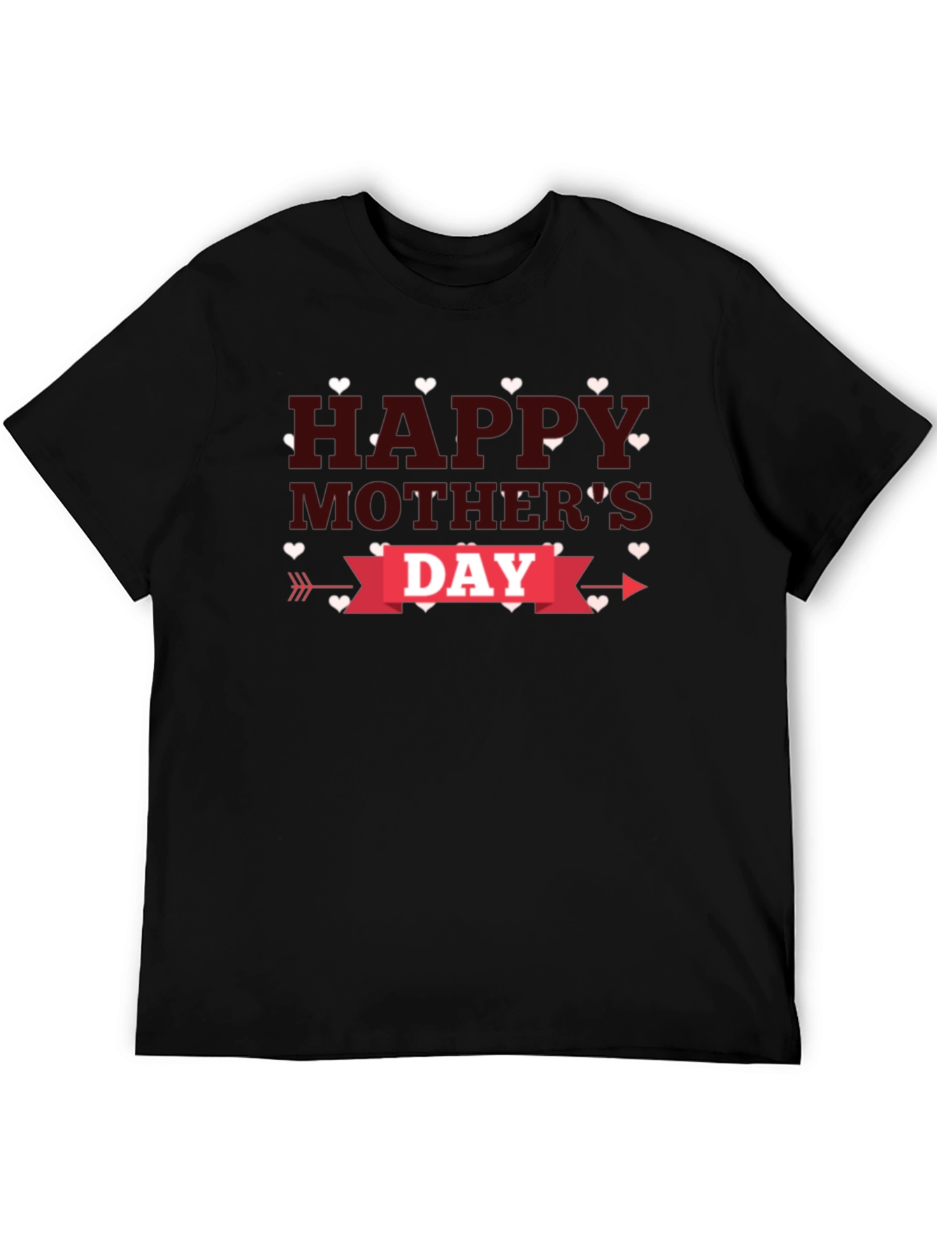 Camiseta Negra Feliz Día de la Madre