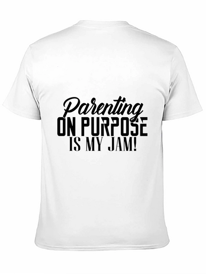 Camiseta Negra Parenting On Purpose