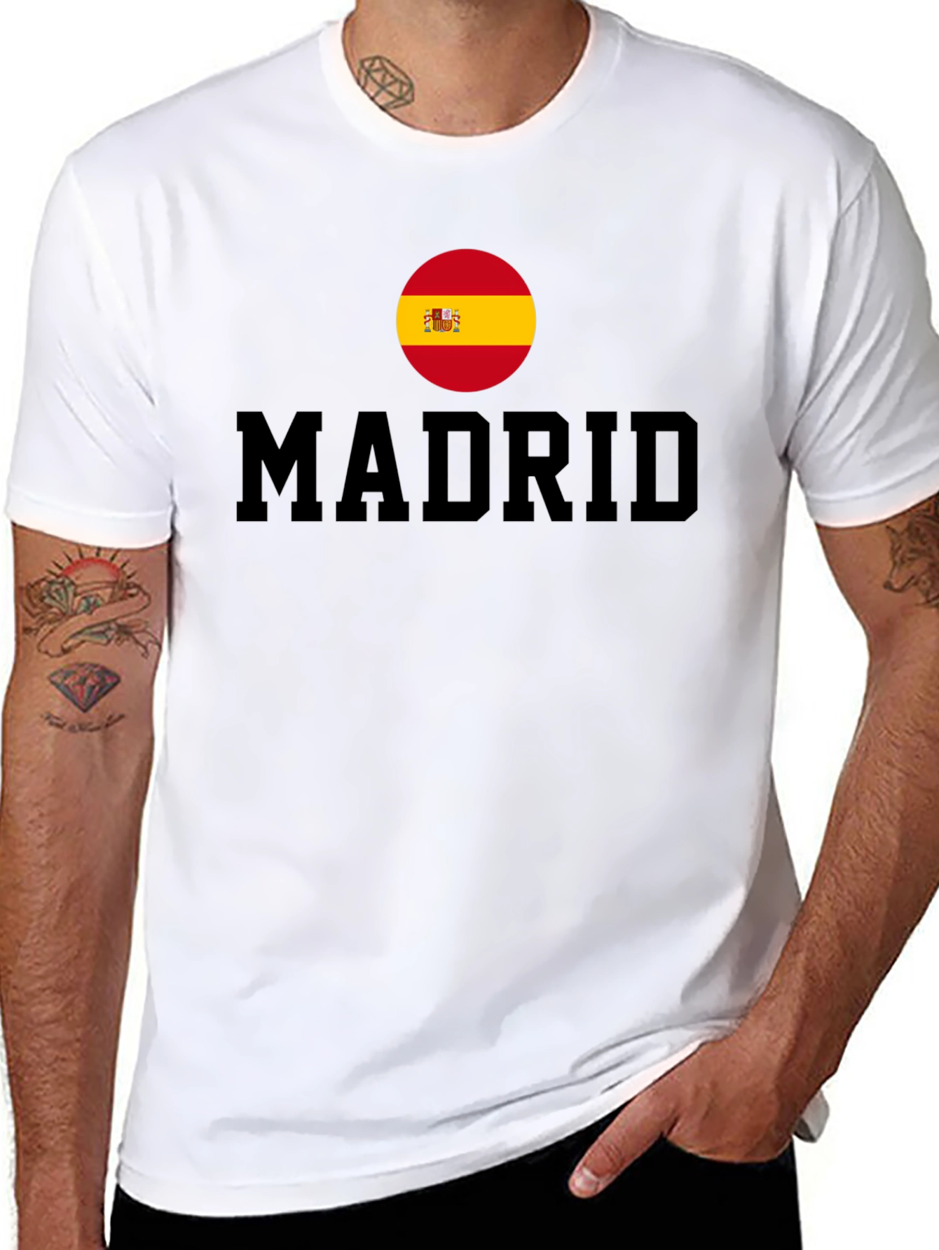 Camiseta Madrid España