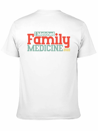 Camiseta Negra Medicina Familiar 2022