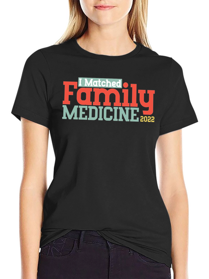 Camiseta Negra Medicina Familiar 2022