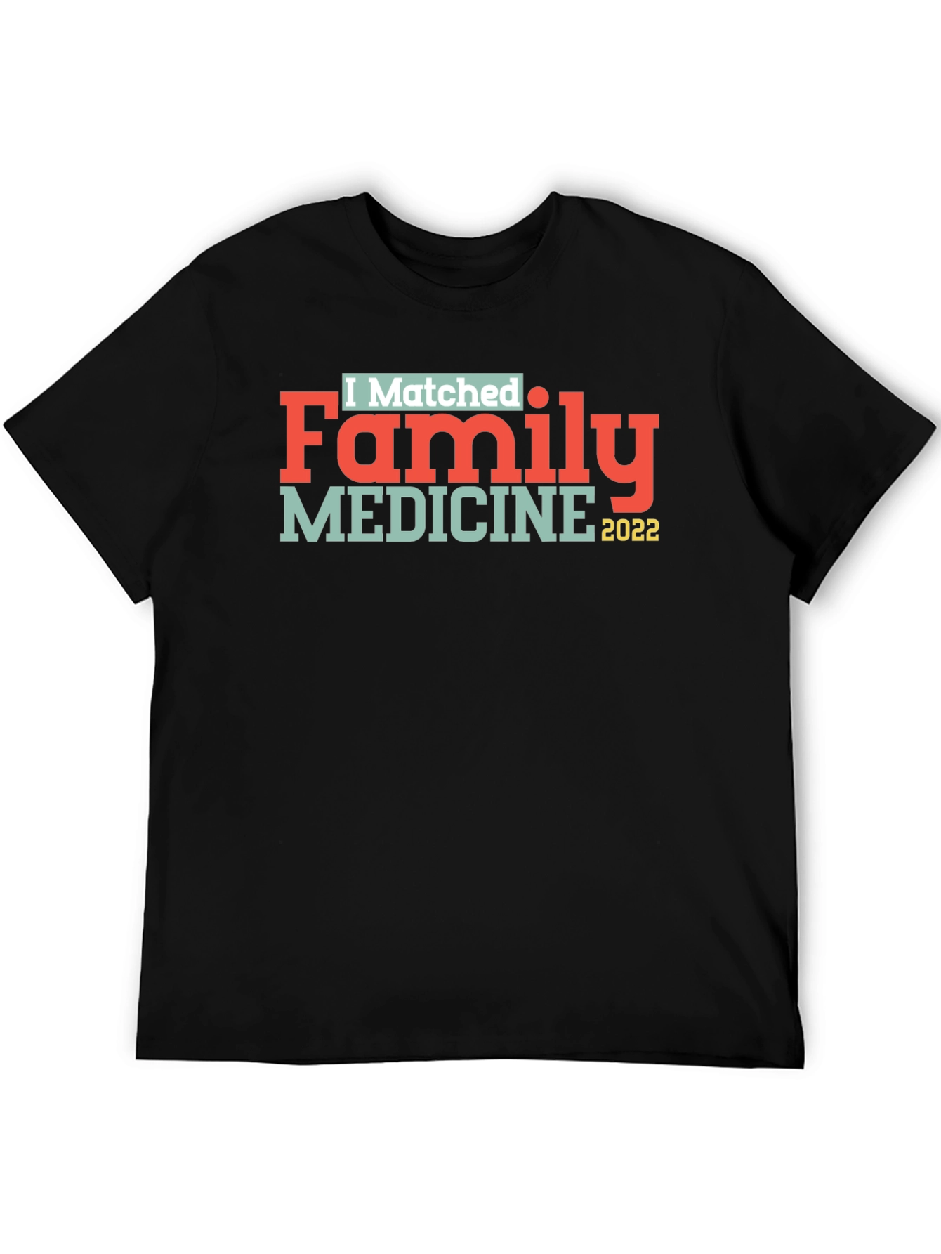 Camiseta Negra Medicina Familiar 2022