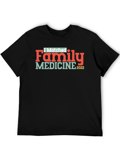Camiseta Negra Medicina Familiar 2022