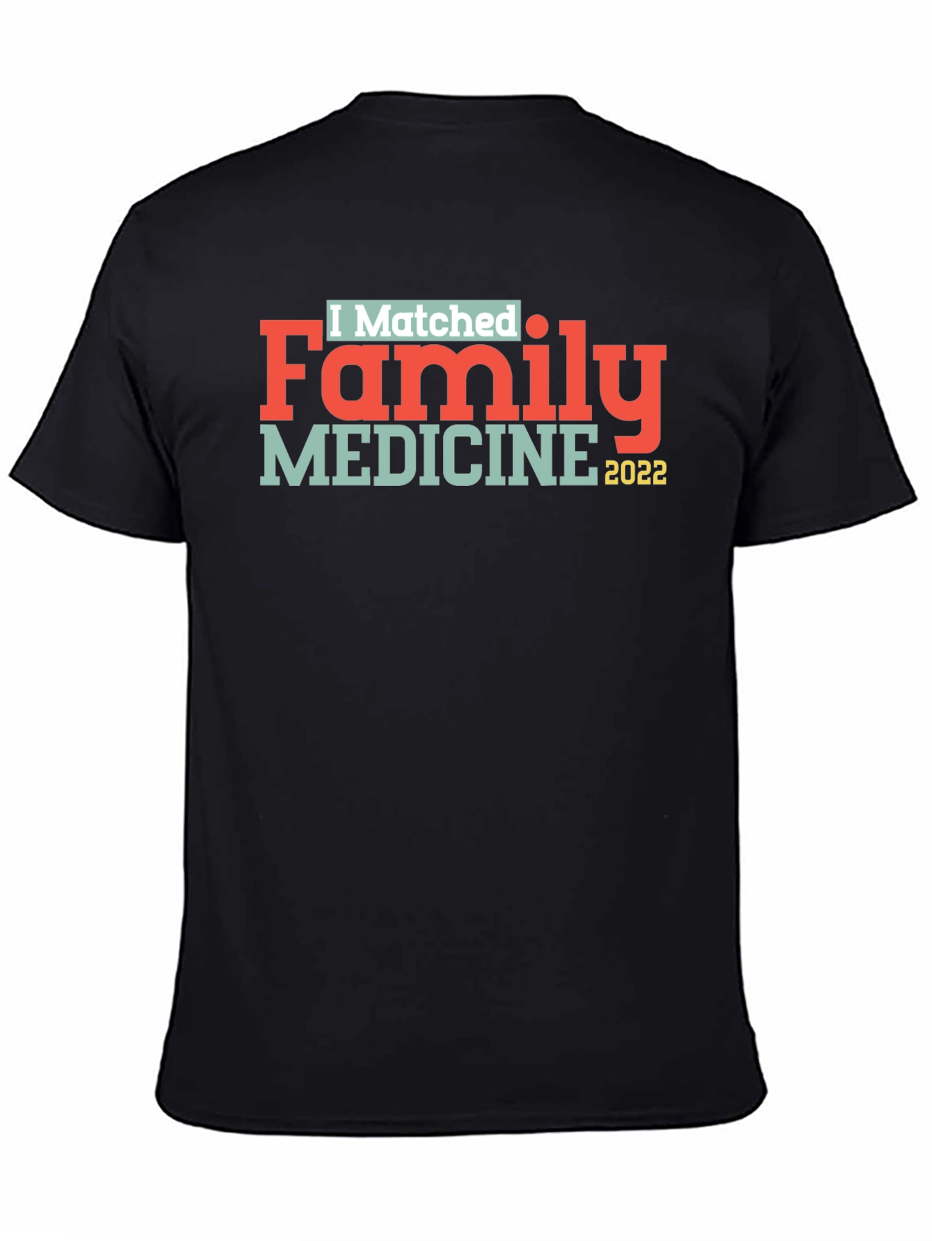 Camiseta Negra Medicina Familiar 2022