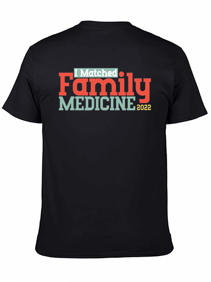 Camiseta Negra Medicina Familiar 2022
