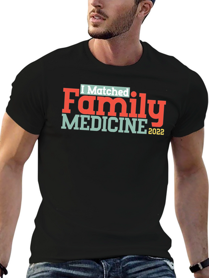 Camiseta Negra Medicina Familiar 2022