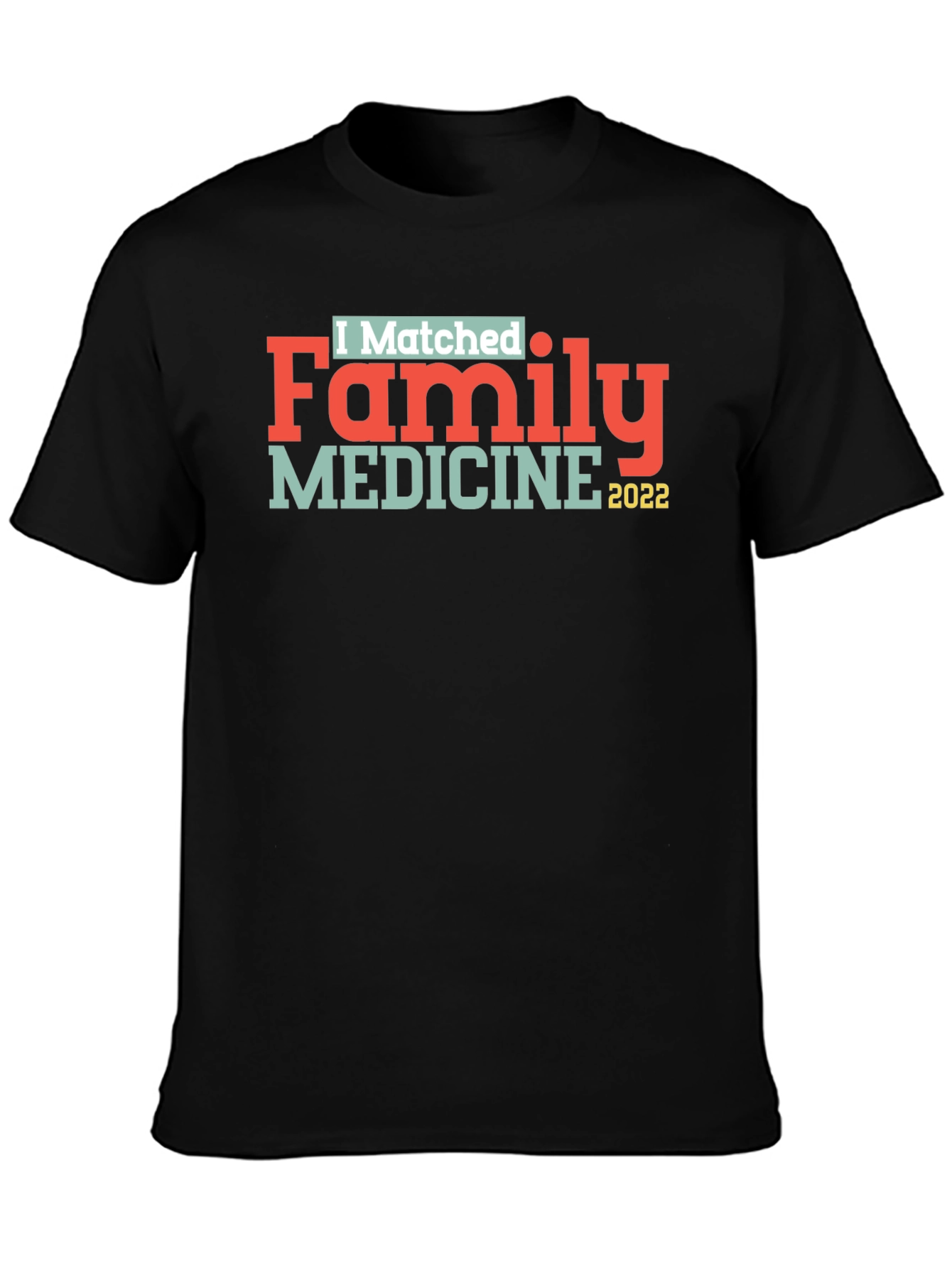 Camiseta Negra Medicina Familiar 2022