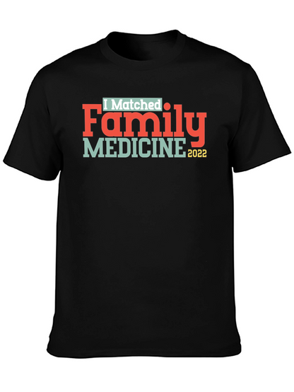 Camiseta Negra Medicina Familiar 2022