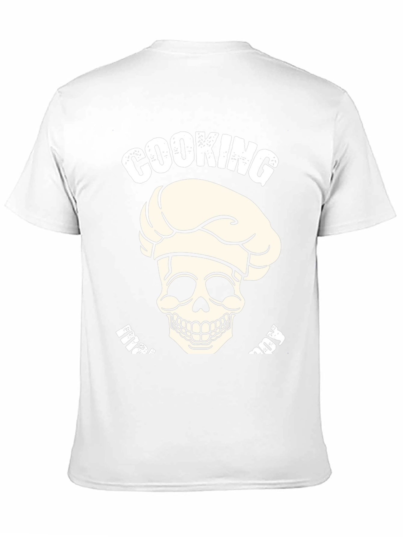 Camiseta Negra Cooking My Way Calavera Chef