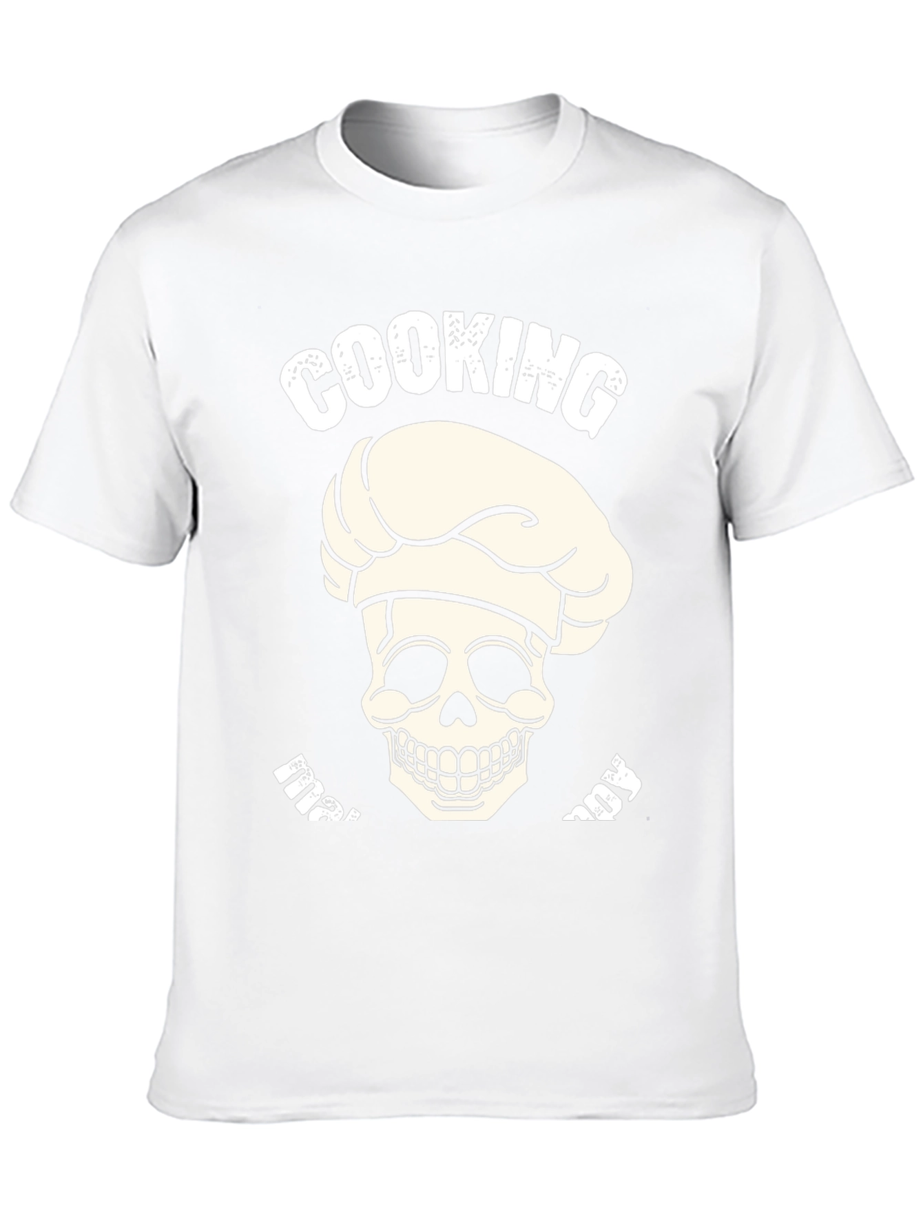 Camiseta Negra Cooking My Way Calavera Chef