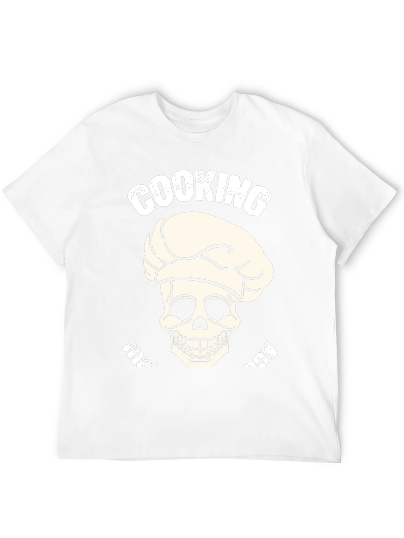 Camiseta Negra Cooking My Way Calavera Chef