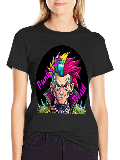 Camiseta Punk Rock: ¡Punks Not Dead!