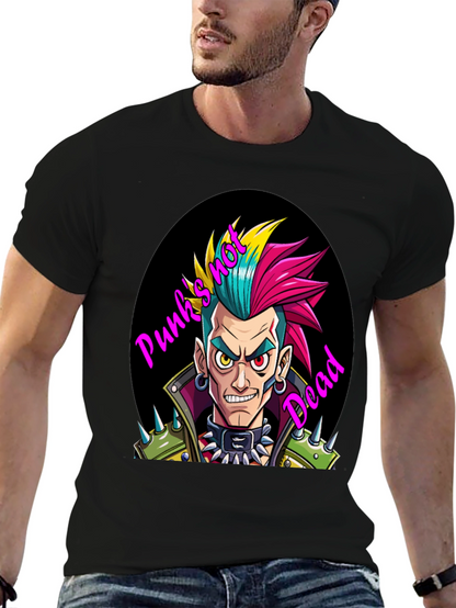 Camiseta Punk Rock: ¡Punks Not Dead!